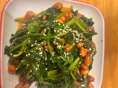 果仁菠菜-小俩口烧烤东北菜(双井店)