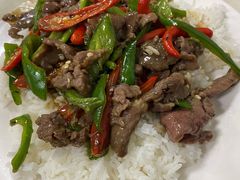 指天椒炒牛肉-好好滋味茶餐厅