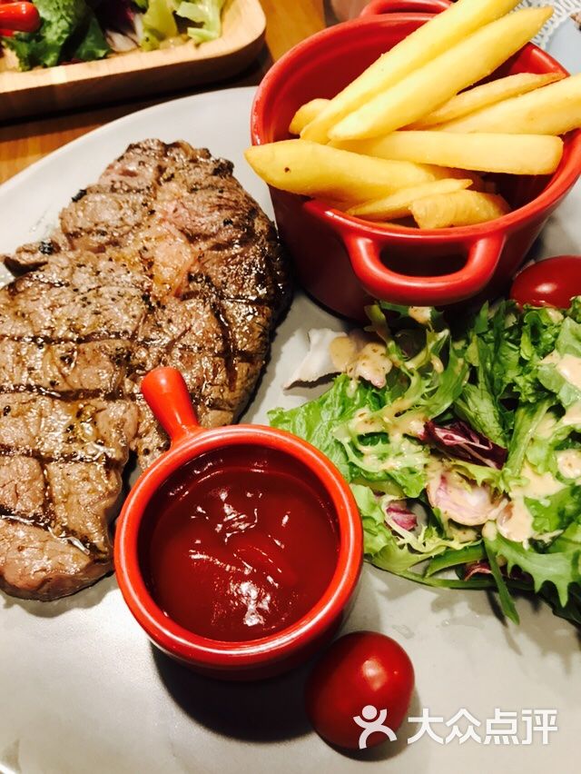 味摩意大利简餐(静安1788店)安格斯肉眼牛排图片 - 第1171张