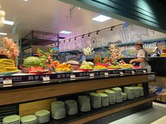 自助取餐区-梨花自助烤肉(天河城店)