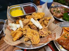 -明洞阿姨·韩式酱蟹烤肉·创意料理(三元桥店)