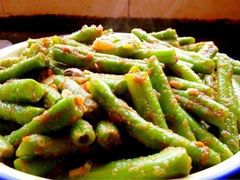 虾酱豆角煲-海口滨海新村143号海南老字号炒菜店