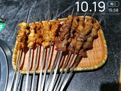 烤羊肉串-城南老友羊蝎子火锅(花乡奥莱店)
