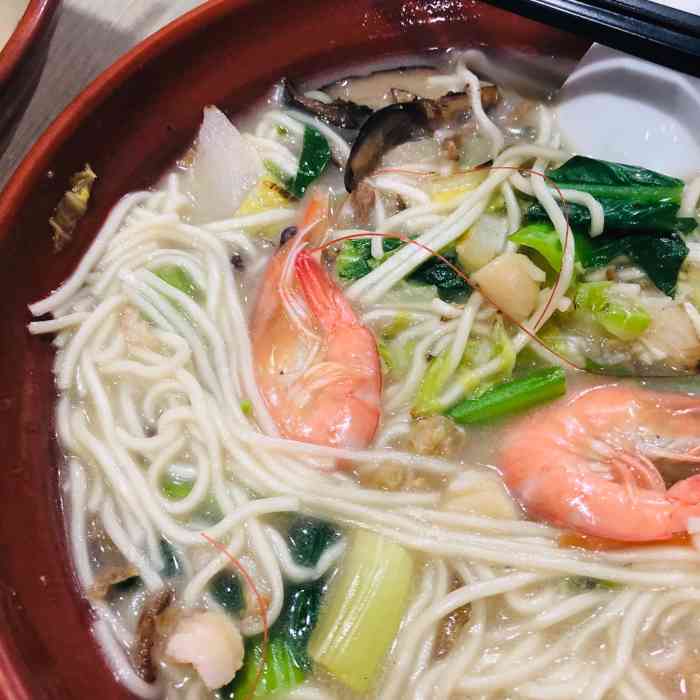 兴化府卤面-"这家店在千年古刹梅峰寺对面,是一家经营多.