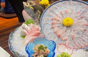Live Yellowtail Sashimi