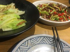 葱油罗马生菜-山丹丹西北菜(金贸大厦店)