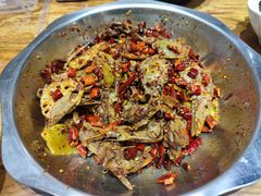 主打的干锅鸭头-安诚居干锅鸭头(八角店)