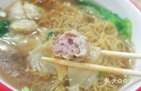 Abalone and Dried Mushroom Wonton Noodles