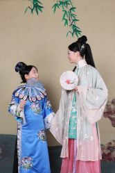 -后宫·古装汉服京剧儿童亲子全家福摄影