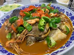 溱湖八鲜大菜-皮五鱼汤面(老街店)