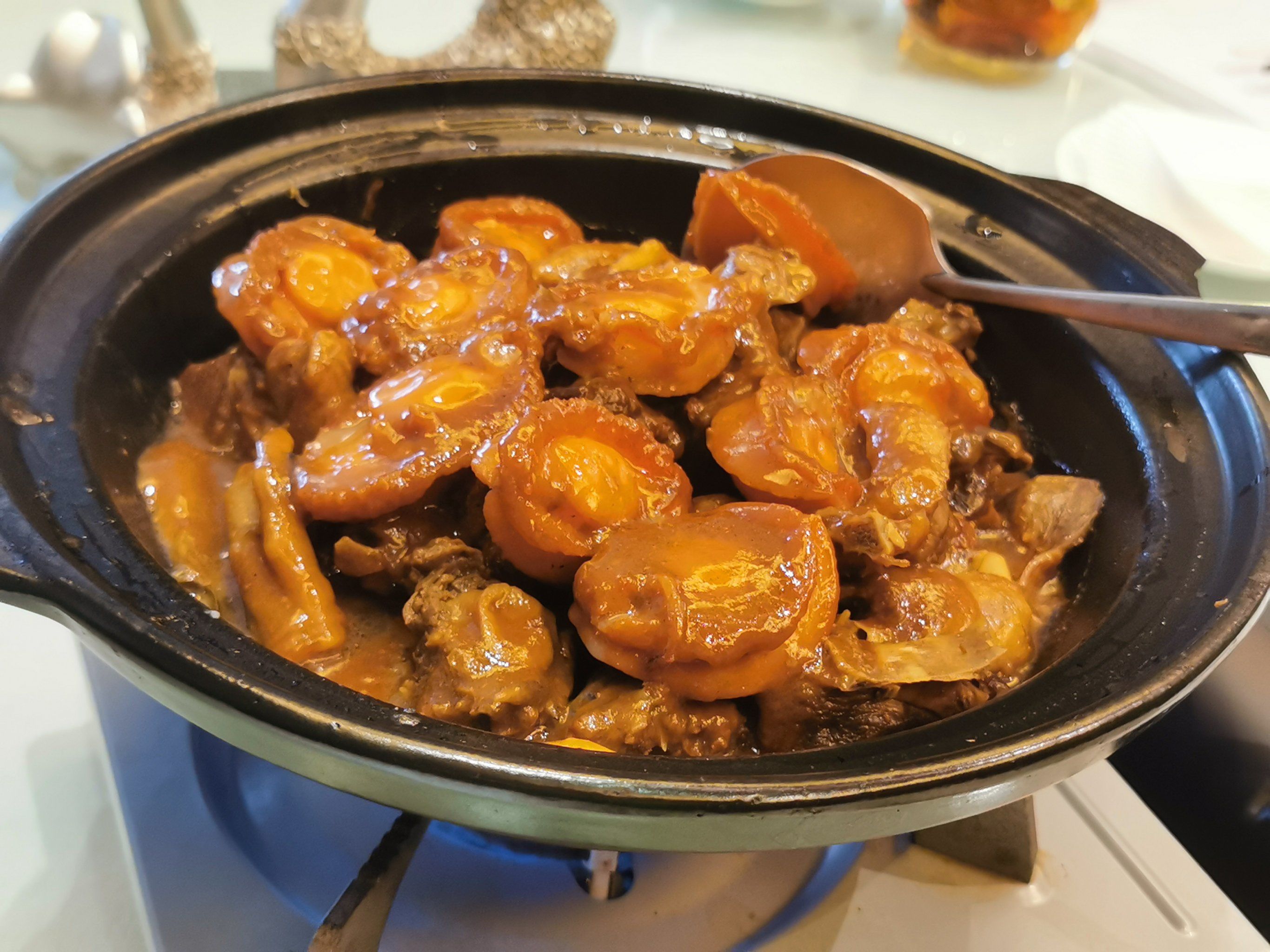 常胜鲍鱼午餐来不及分享味道好极了