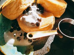 黑糖珍珠奶油热香饼-The Rug Cafe(王府中环店)