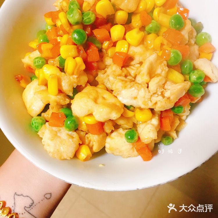 我家的年夜饭菜谱之五彩美妙锦绣鸡丁