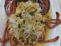 清蒸波士顿龙虾-庆余生平价生猛海鲜(海棠湾林旺夜市店)