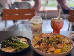 地中海烤蔬菜大虾热沙拉-一枚西点(运河路店)