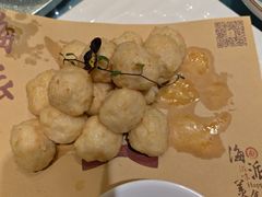 -海派美食·家宴海鲜青岛菜·石锅鲽鱼头(东方城店)