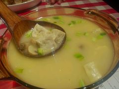 浓鸡汤煮榆林豆腐-西贝(金桥店)