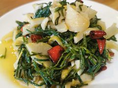 沙葱拌脆笋-福茂源横山铁锅羊肉(牡丹园店)