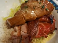 叉烧拼油鸡饭-永祥烧腊餐厅(虹口店)