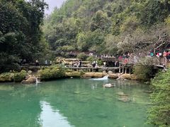 -小七孔景区-六十八级跌水瀑布