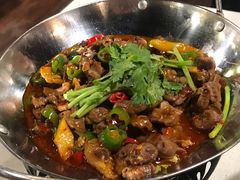 干锅鸡杂-徽州月·民间徽菜(浦东总店)