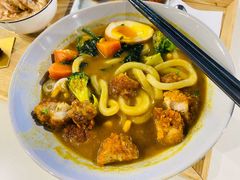 炸鸡块咖喱乌冬面-池奈·咖喱蛋包饭(熙地港店)