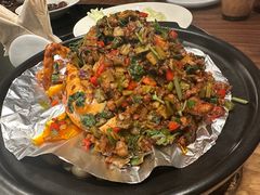 香辣金沙炒越南肉蟹-港丽餐厅(杭大店)