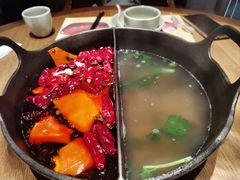 草本鸳鸯锅-盡膳口福跷脚牛肉火锅(晶耀前滩店)