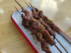炸大肉串-吉妈妈打卤面(十二坊店)