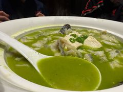 招牌豆腐花青椒鲈鱼-湖鱼湖·蓉亭食贝(亚运村店)
