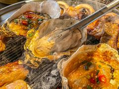 -围炉肉舍•炭烤活鳗•丹东海鲜烤肉(步行街店)