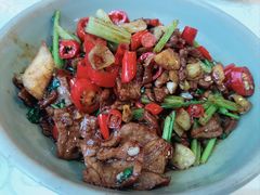 小炒黄牛肉-湖南乡情湘菜馆(罗湖店)
