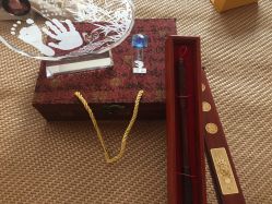 -凤鸣笔庄婴儿满月理发胎毛笔制作
