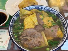 干切牛肉拉面加鸡蛋-河州春清真西北特色美食(虎踞路店)