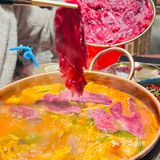 在成都!吃饭刮刮刮乐!中了🀄️