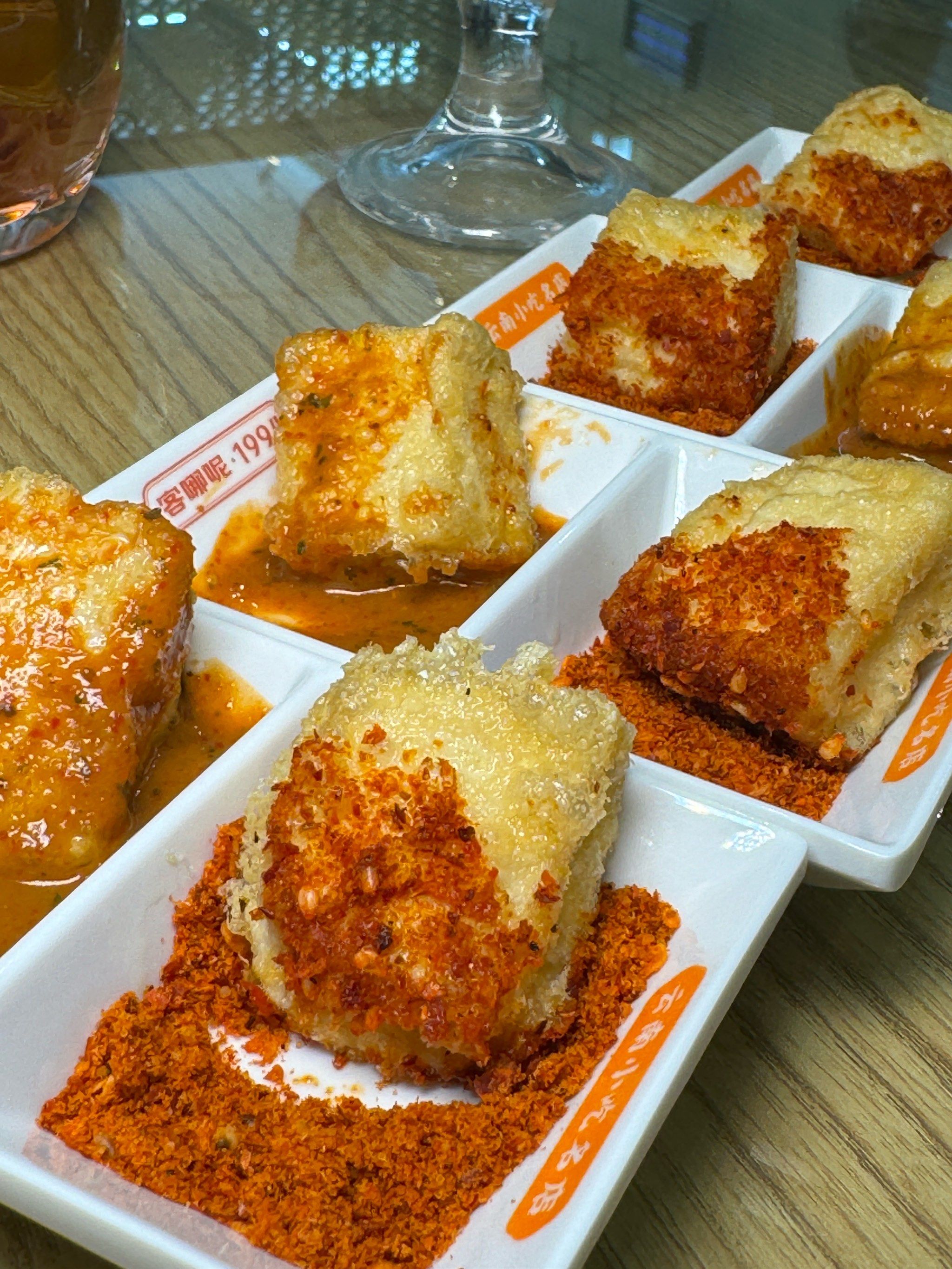 最牛逼好吃的炸豆腐!竟然在