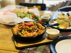 西班牙海鲜烩饭-麦甜创意轻食餐厅(西康路店)