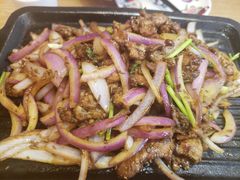 铁板羊肉炒粉-西北45°(世茂广场店)