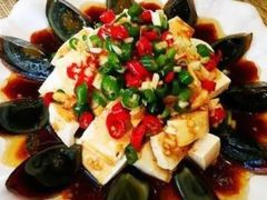 皮蛋拌豆腐-唐河驴肉馆
