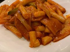 鱼饼炒年糕-桃园中华料理炸酱面(燕儿岛路店)