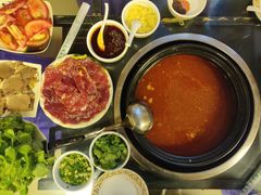 -乳仔牛牦牛汤锅 烤羊排(松潘古城店)