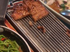 -海派美食·家宴海鲜青岛菜·石锅鲽鱼头(东方城店)