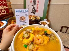 -东来菜馆•手抓海鲜家常菜•海鲜锅贴(鸽子窝店)