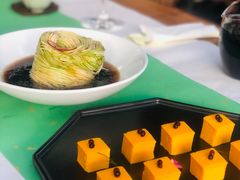 柑橘绿豆糕-荷风细雨·中国茶宴(碧云店)