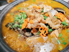 -探鱼·鲜青椒爽麻烤鱼(北京路天河城店)