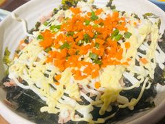 金枪鱼手抓饭-明洞阿姨·韩式酱蟹烤肉·创意料理(三元桥店)