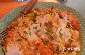 Crispy Pork Cutlet with Egg