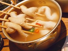 海鲜鱼饼汤-冰川延边料理·炭烤串(原小木屋店)