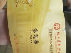 门票-陕西历史博物馆