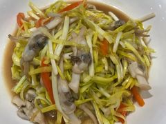 韭黄炒蛏子-老半斋(福州路店)